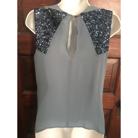 Maje Silk Top Size 1 - Picture 5 of 16